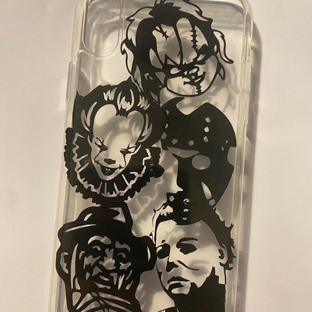 I phone case custom made Spooky/Halloween